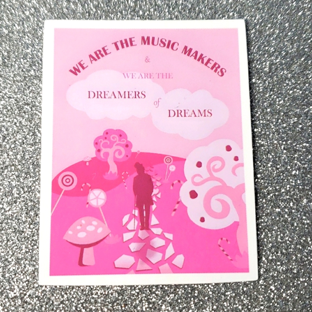 10/$10 Wonka Movie Waterproof Sticker quote